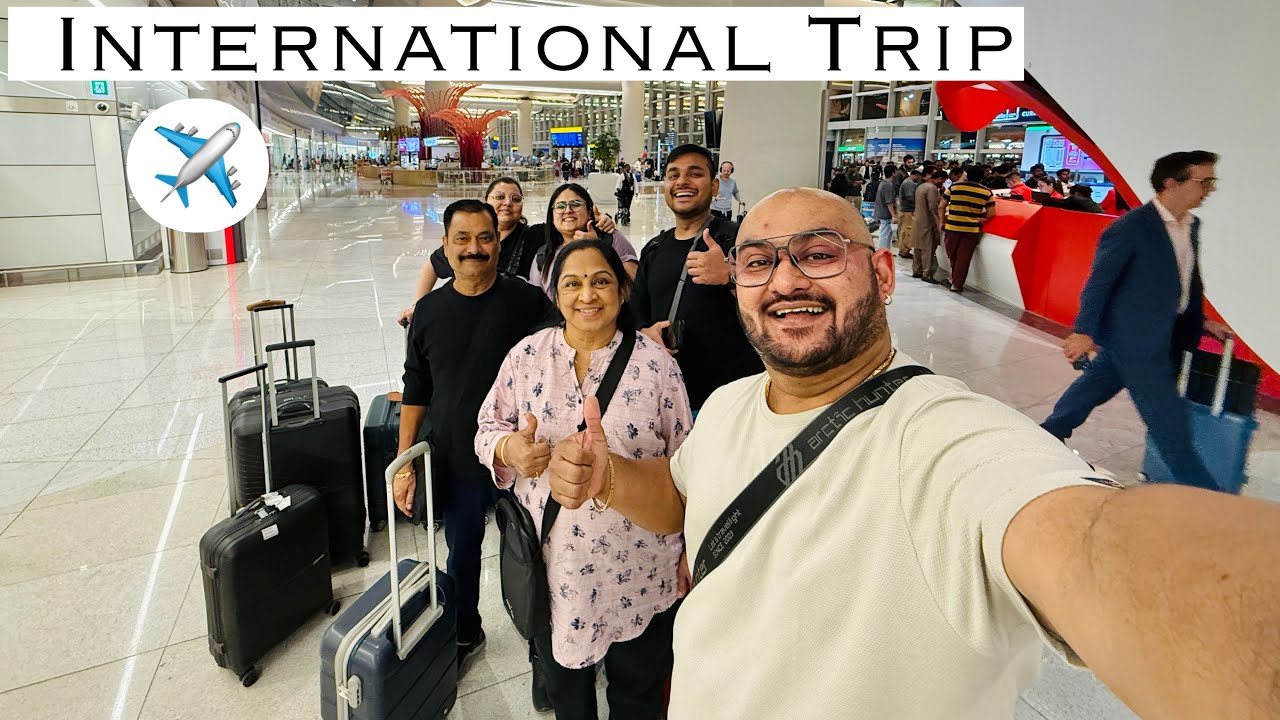 Viwa Family Ki First International Trip ✈️😍