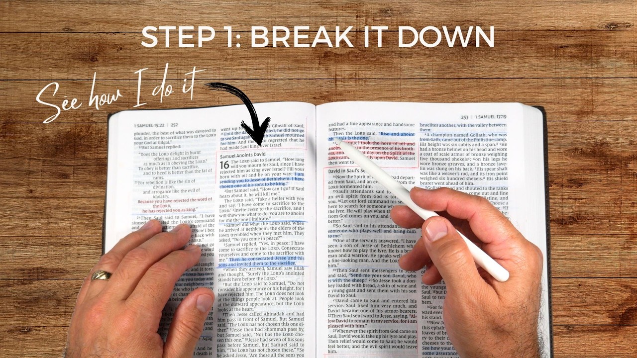How I Break Down Bible Passages for Deeper Understanding