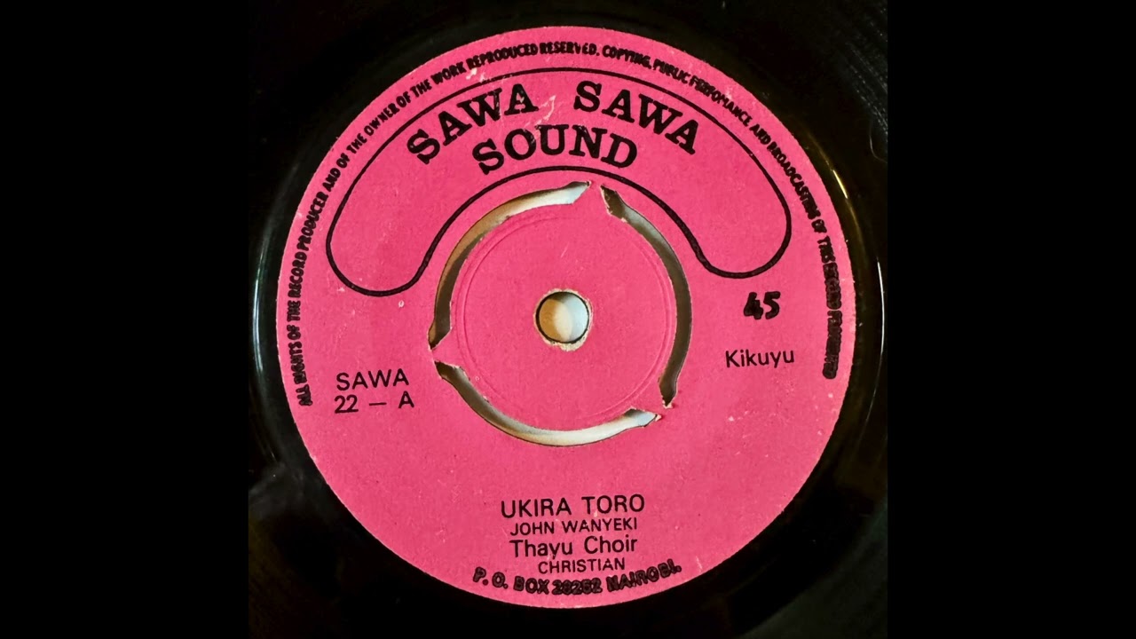 Thayu Choir - Ukira Toro (Kenya 🇰🇪 1970s?)