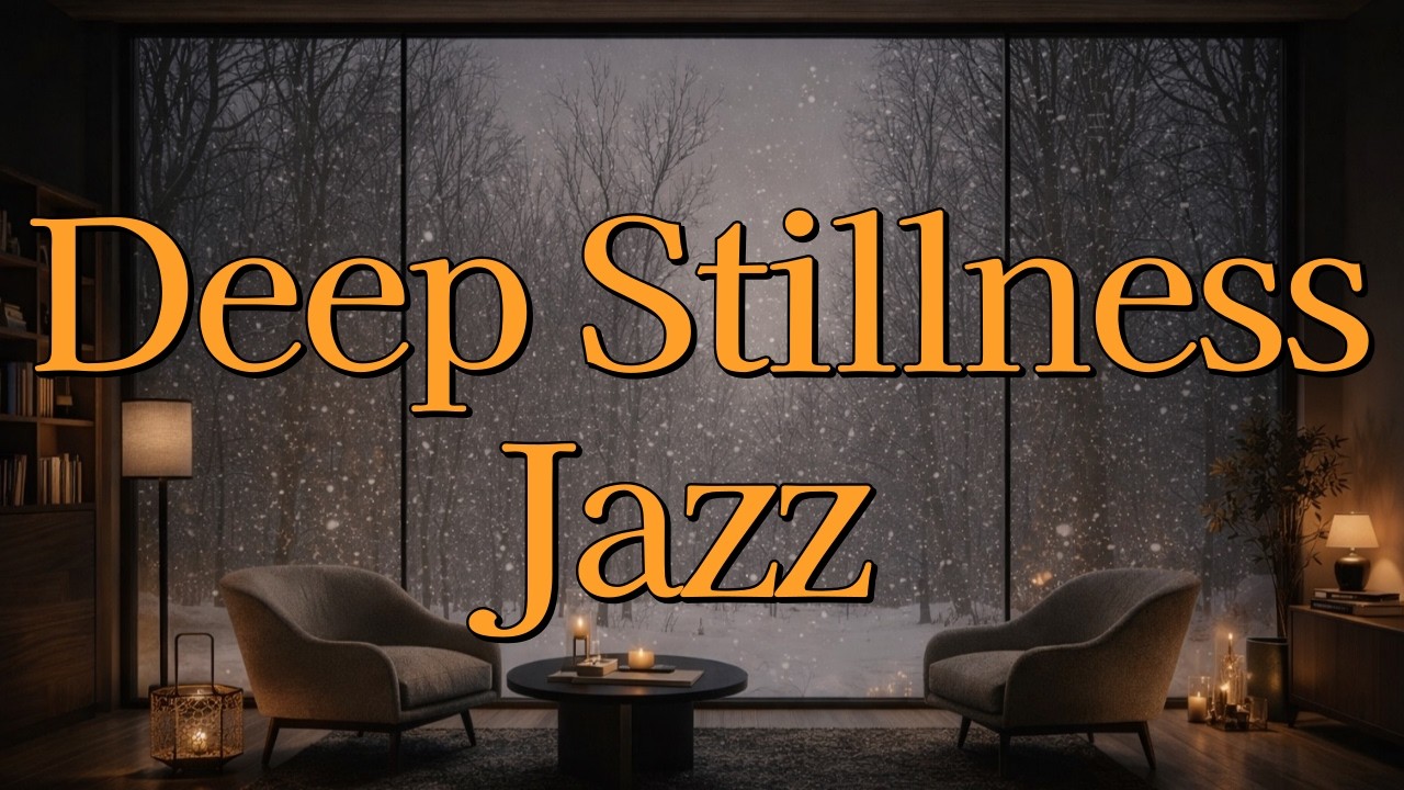 [playlist] 창밖에 눈이 내리던 순간, 깊은 고요 속에 머무는 재즈 | Deep Stillness Jazz