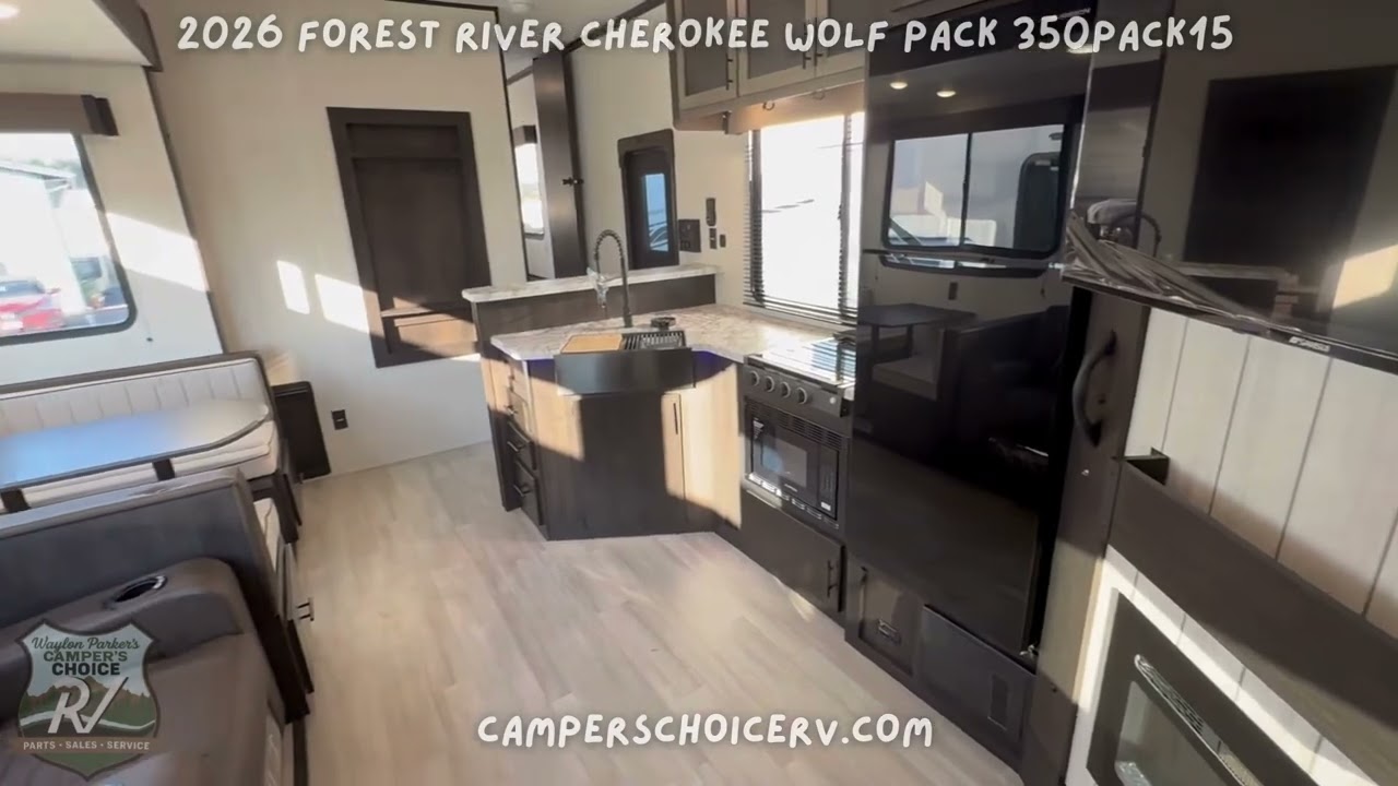 2026 FOREST RIVER CHEROKEE WOLF PACK 350PACK15 TOUR