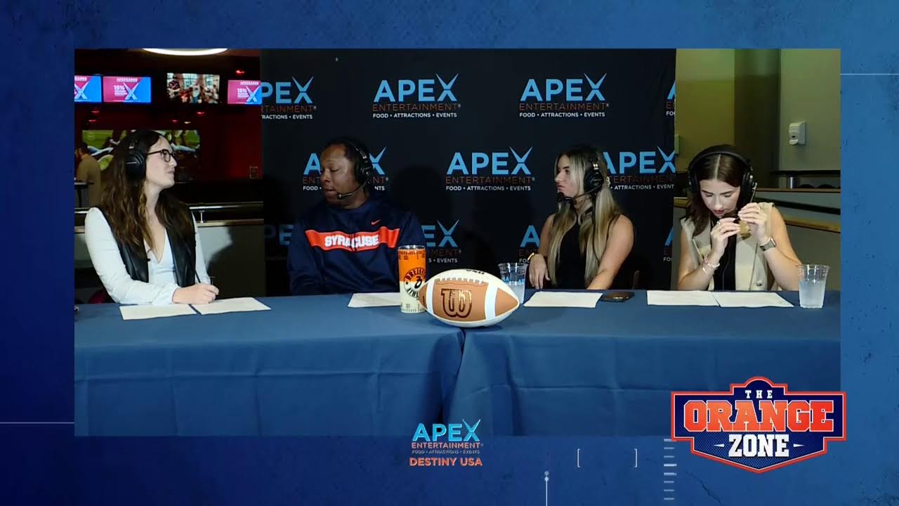 The Orange Zone Podcast LIVE from Apex Entertainment in Destiny USA