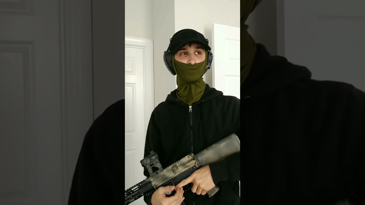 Pov: You use an ak47 in Airsoft😎😂 WATCH TIL THE END 😱