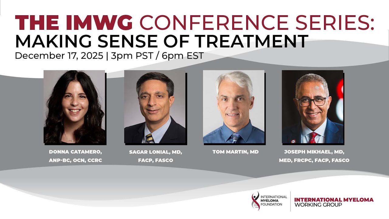 IMWG Conference Series ASH 2025: Making Sense of Treatment