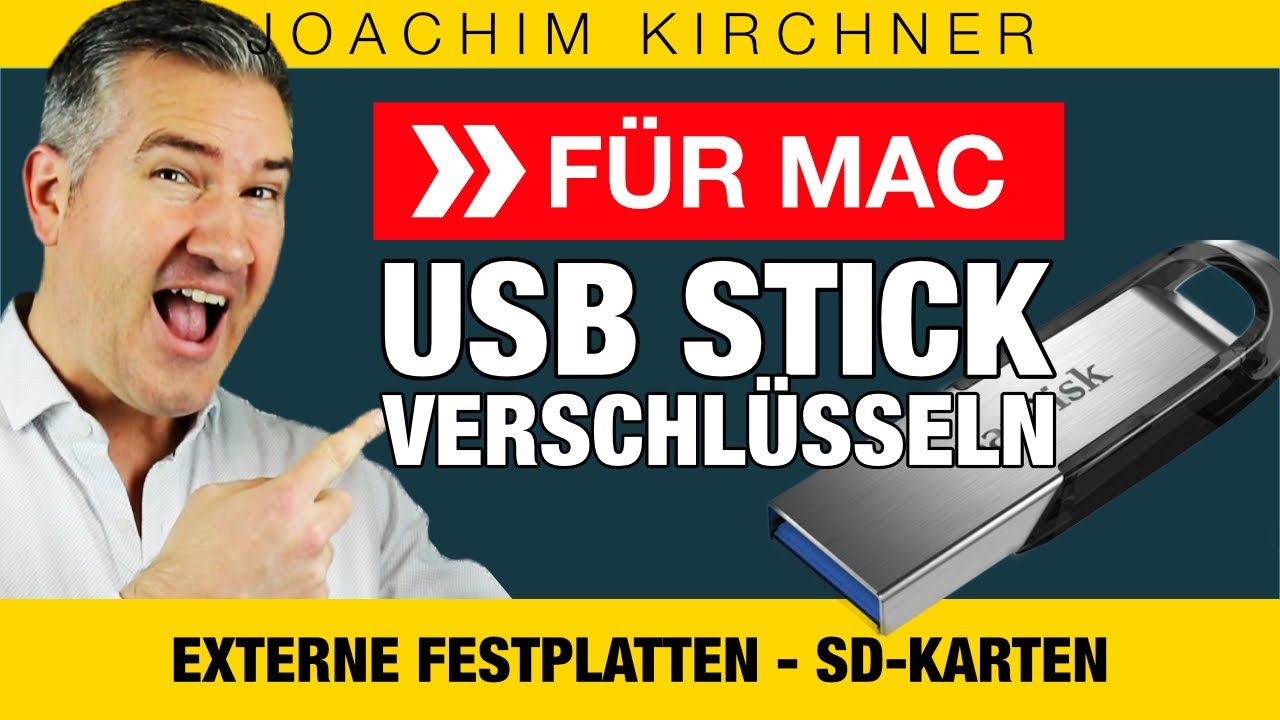 USB Stick verschlüsseln für MAC - GUID-Partitionstabellen-Schema