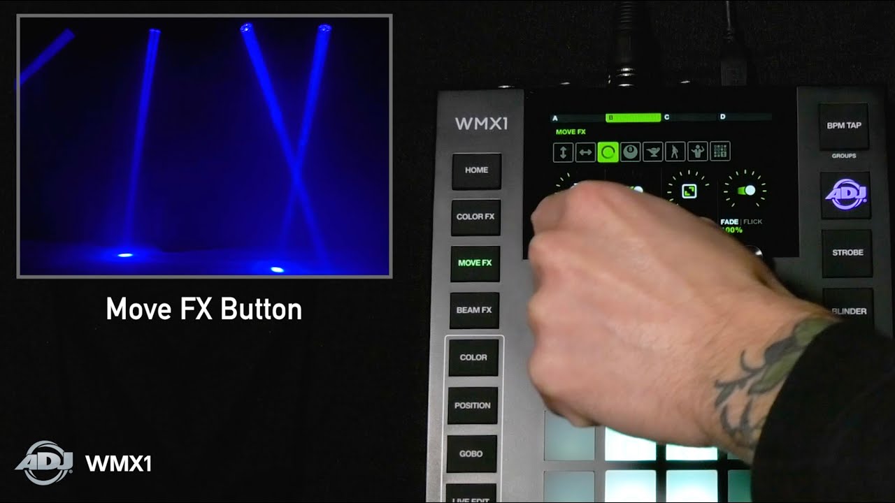 ADJ WMX1 Demo Video