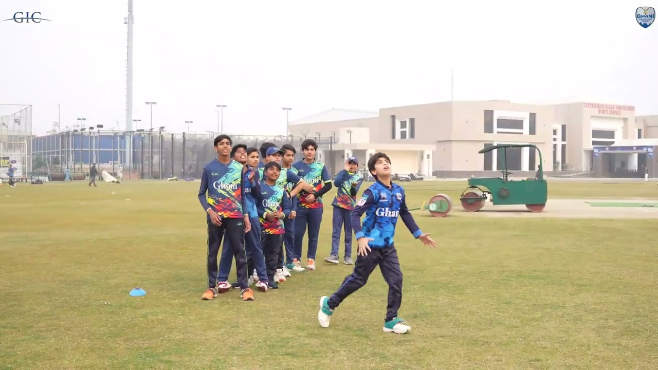 Under 13 fielding drills with Coach Tahir – every catch counts! 👏👊