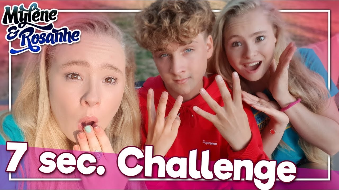 7 SECOND CHALLENGE MET JANNES (FOURCE) - MYLÈNE & ROSANNE
