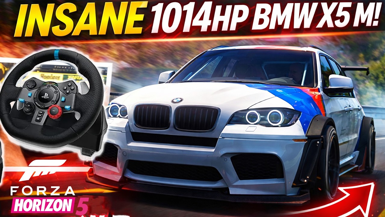 1014HP BMW X5 M Forza Edition - Forza Horizon 5 | Logitech G29 Steering Wheel