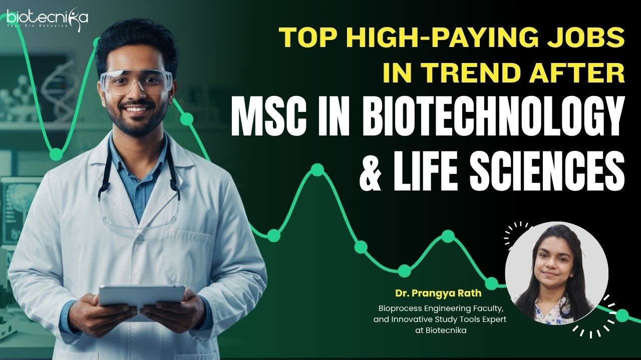 Top High-Paying Jobs in Trend After MSc in Biotechnology & Life Sciences