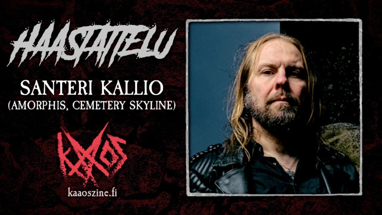 Santeri Kallio kertoo Cemetery Skylinen suosiosta, Kyyrian paluusta ja Amorphiksen tulevasta levystä
