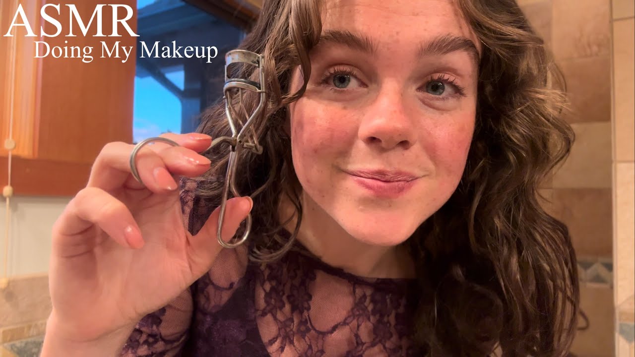 ASMR Doing my Makeup for NEW YEARS!