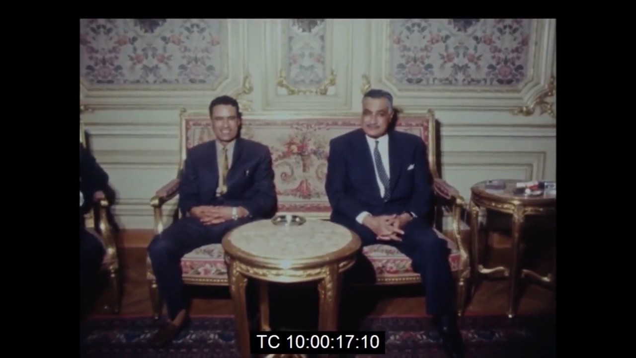 Gamal Nasser And Muammar Gaddafi  | 1970