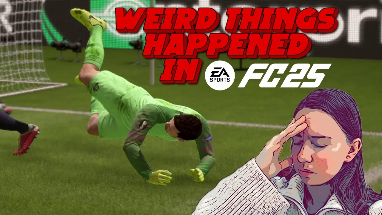 GLITCHES & BIZARRE THINGS TO HAPPEN IN FC25