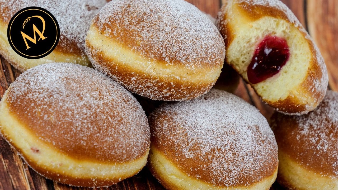 Berliner - Krapfen - Kreppel - Pfannkuchen selber machen