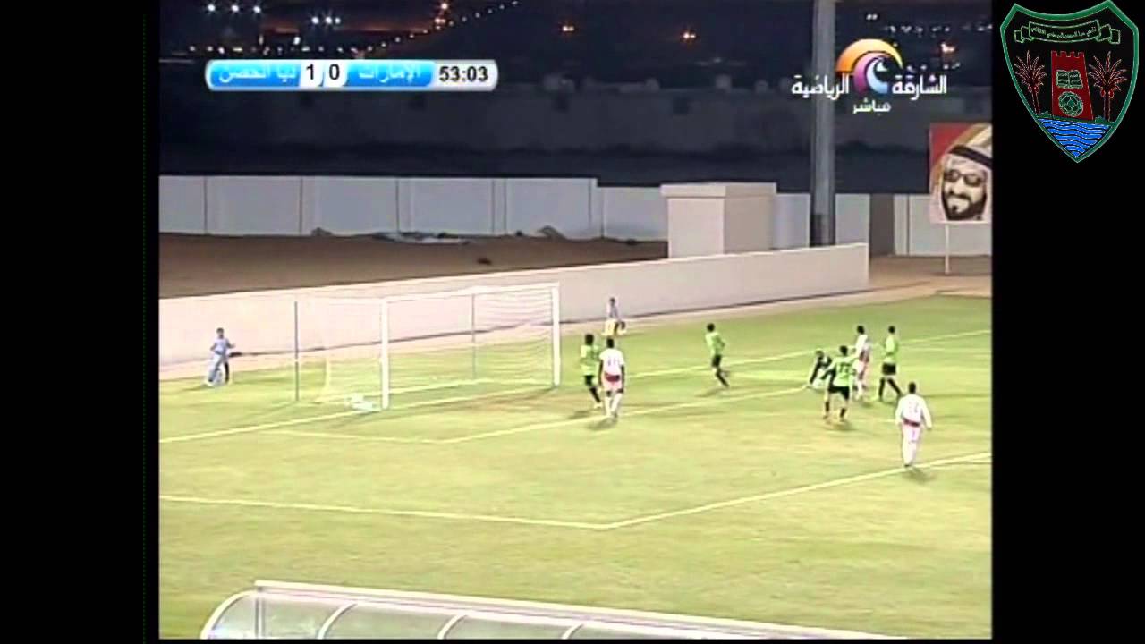 تعادل دبا الحصن مع الامارات في دوري الدرجة الاولى