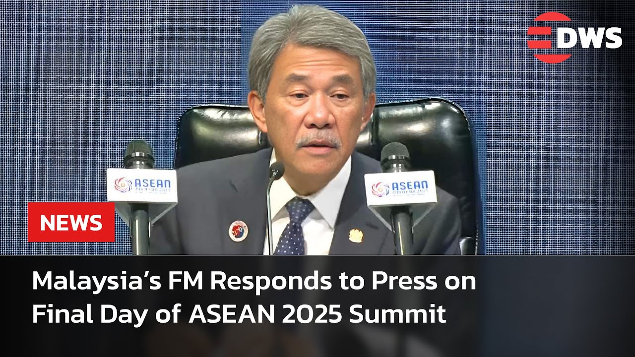 Watch: Malaysia&rsquo;s FM Mohamad Hasan Responds to Press on Final Day of ASEAN Summit | Full Q&A | AC1E
