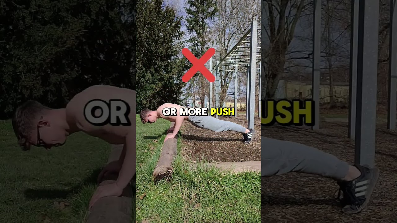 Avoid these 3 mistakes and get ripped with bodyweight training 💪 