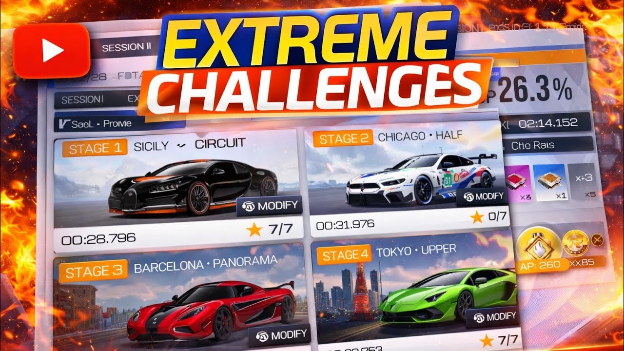 EXTREME CHALLENGE • RACING MASTER 