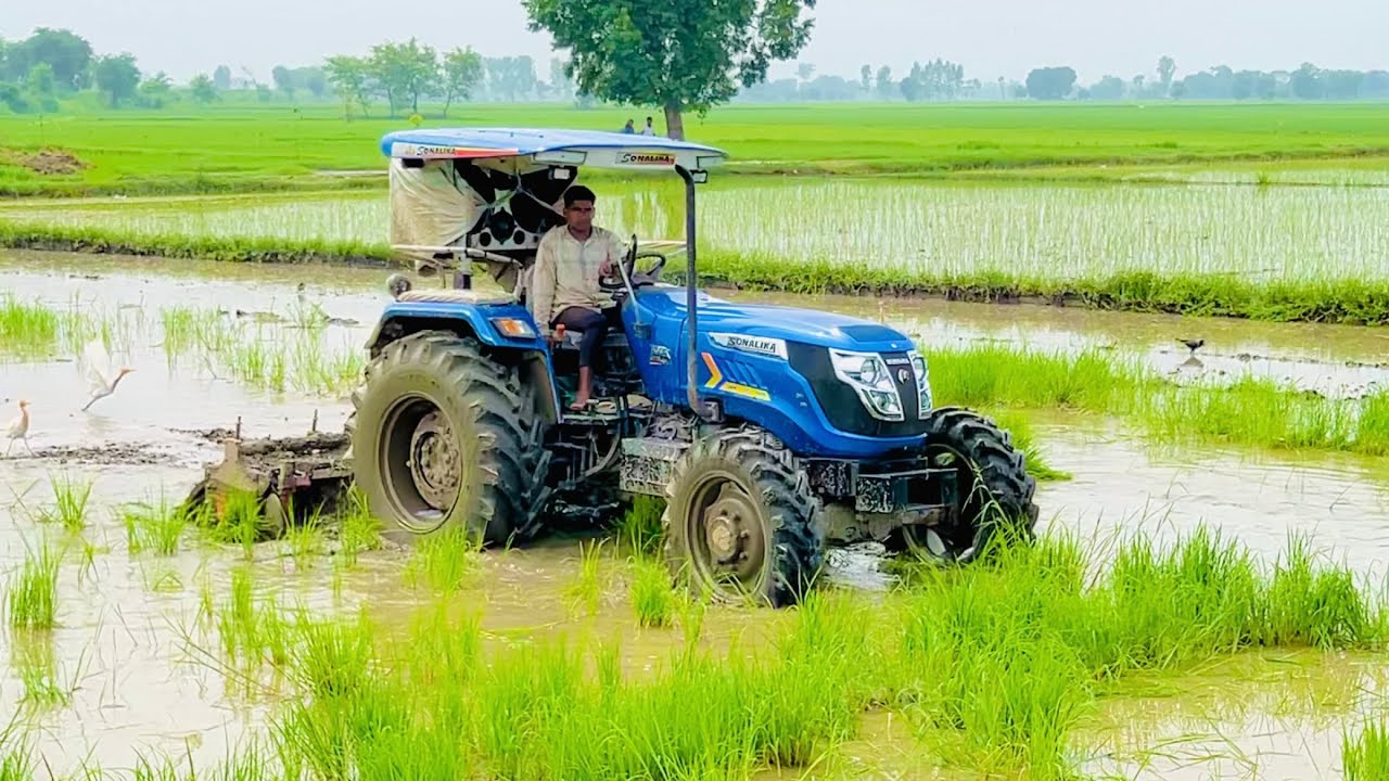ये ट्रैक्टर करता है 3 ट्रैक्टर का काम सोनालीका टाईगर Di 55 4x4 ट्रैक्टर , #Sonalika_Tiger_di_55_4x4
