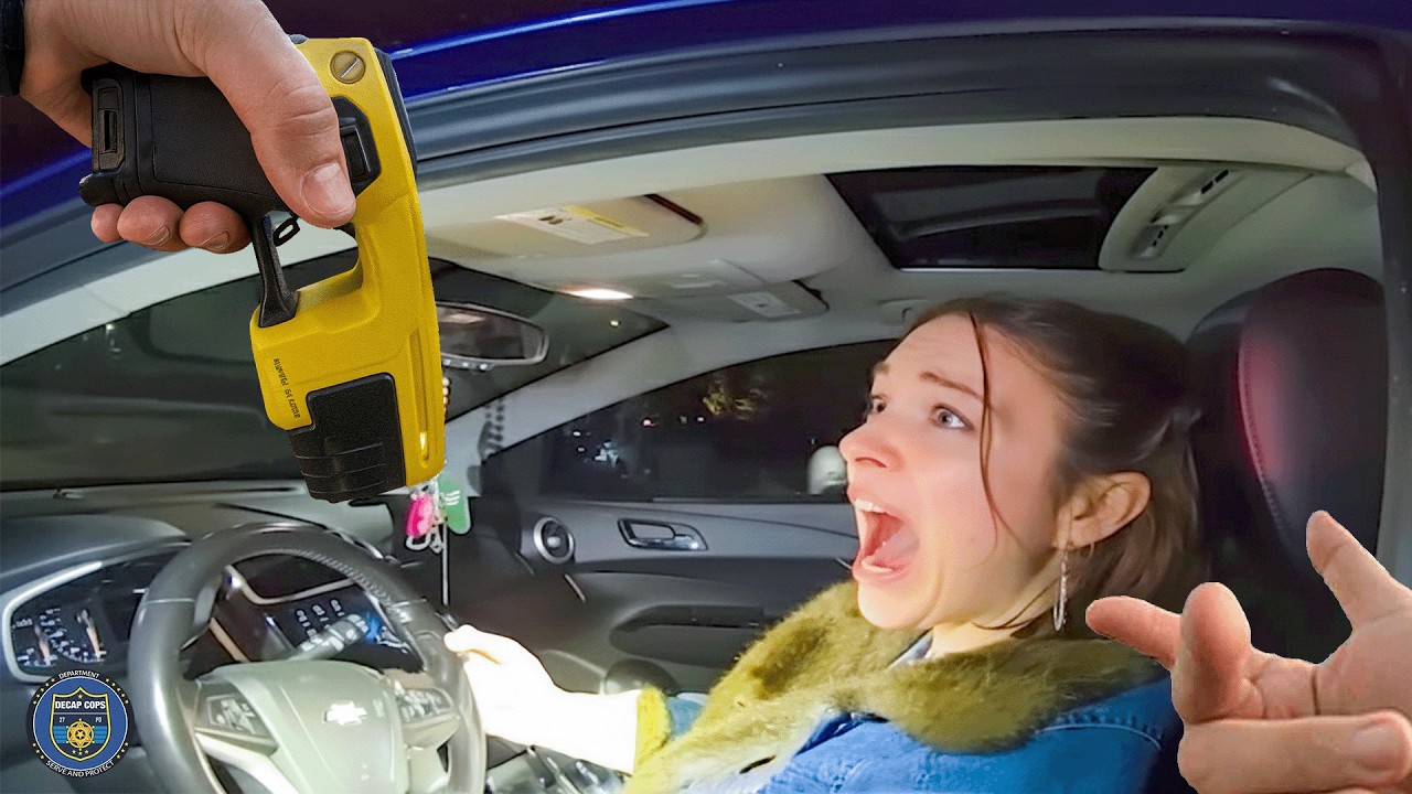 Karen Argues Her Rights During Traffic Stop Gets Tased | Karens Getting Arrested By Police