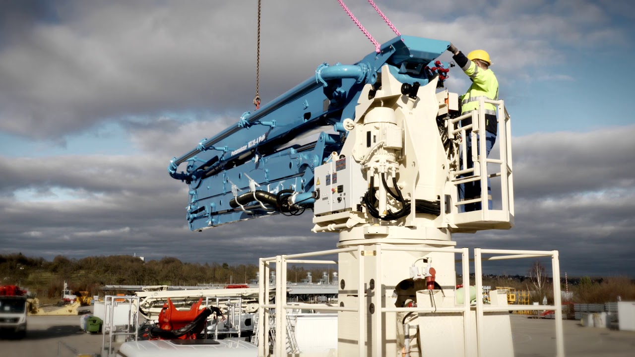 Putzmeister: M39Z detach becomes Placing Boom MX35/39