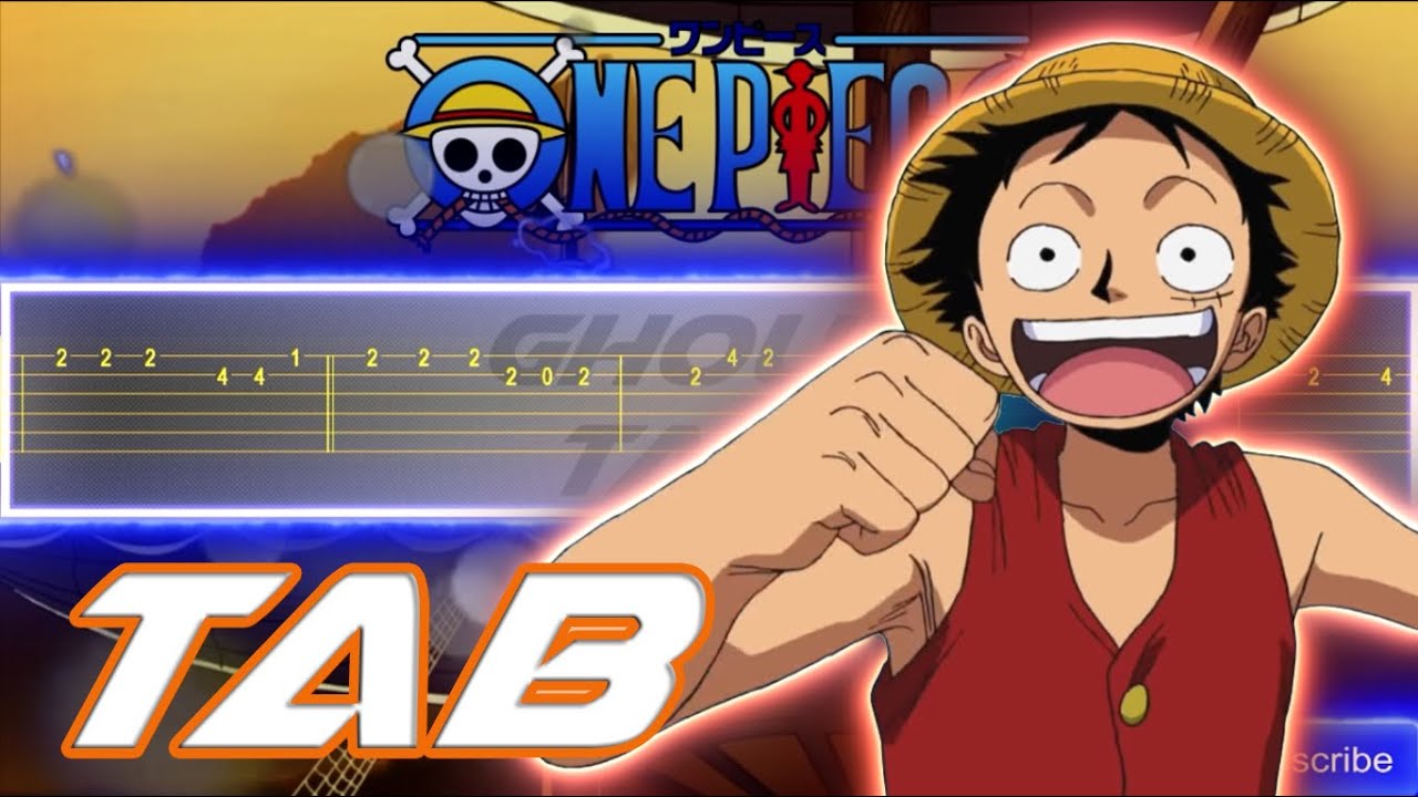 One Piece Opening 9 - Jungle P (Guitar Tab 譜 Tutorial)