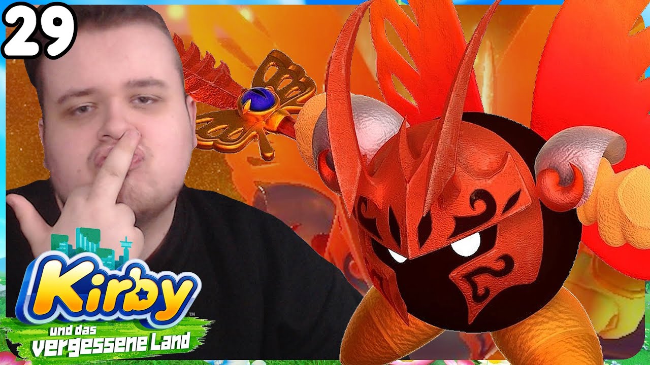 Let's Play Kirby und das vergessene Land #29 ⭐ BOSSKAMPF gegen MORPHO KNIGHT + RAGEQUIT!?