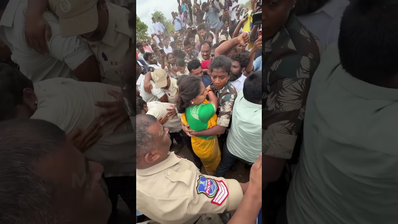 #kkavitha  Arrested During Land Protest In Telangana | #shorts