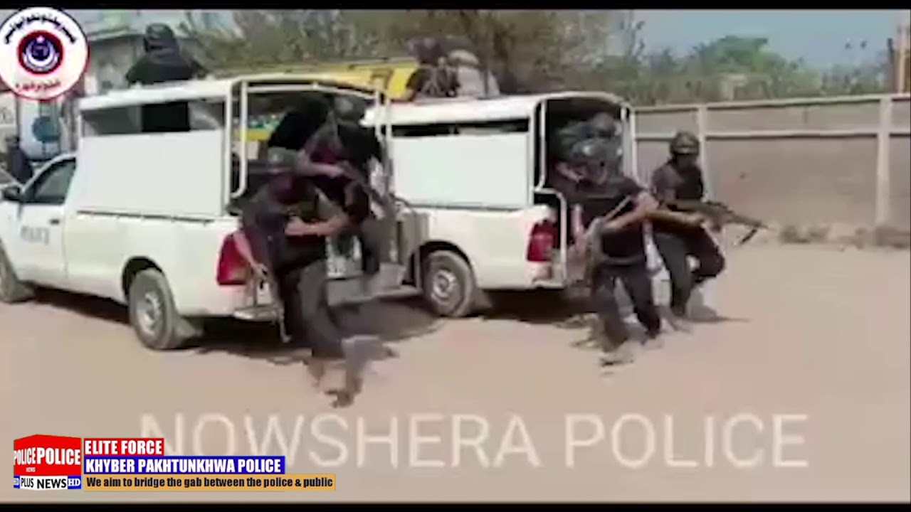 Mock Exercise Elite Force Khyber Pakhtunkhwa, Nowshera Police