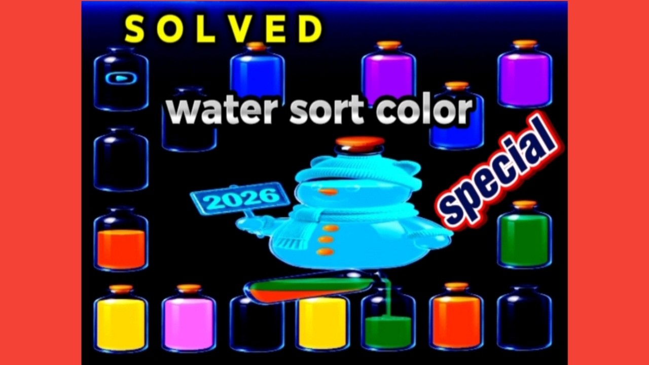 If you are looking for an exciting challenge here is a special water sort puzzle to test your skills