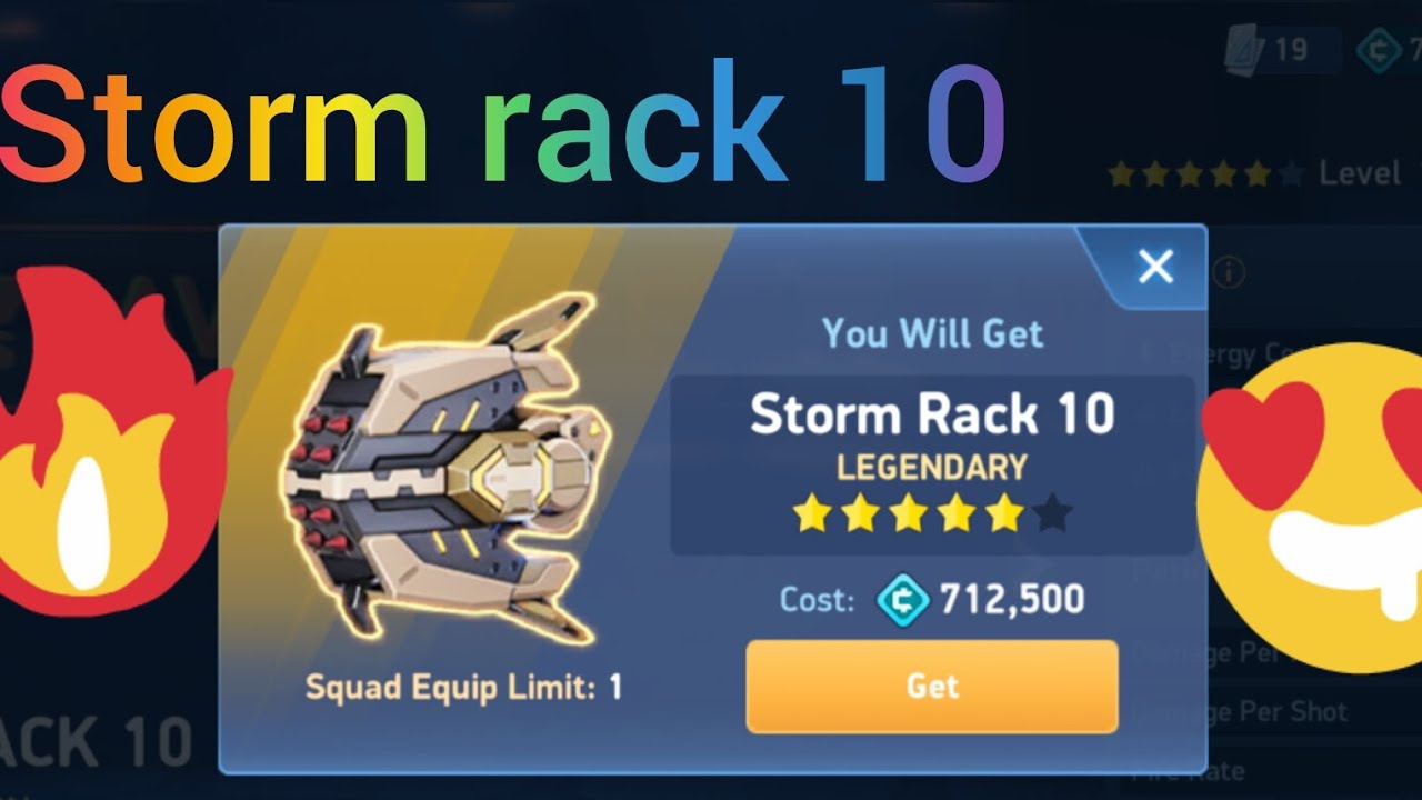 Storm rack 10 purchased 😍| ecr token 