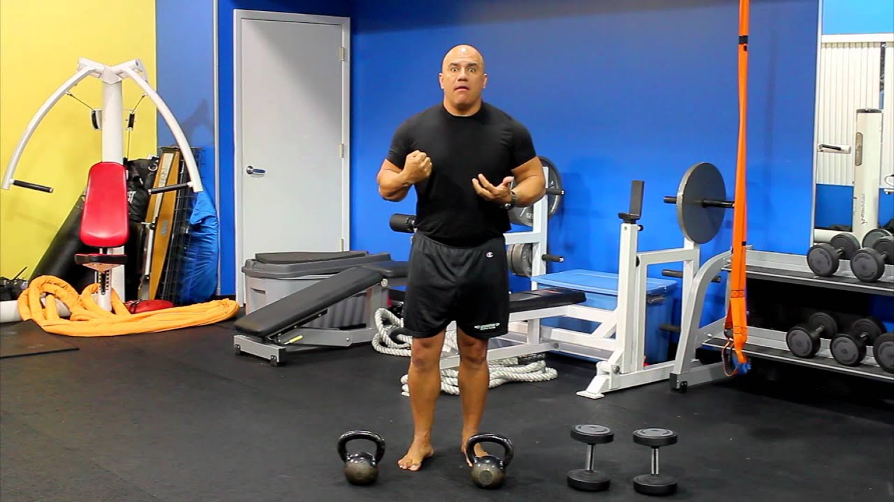 Core Stiffness (Dumbbell & Kettlebell Carries) with JC Santana