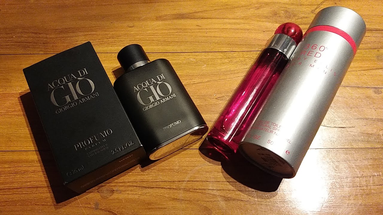 Acqua DI Gio Profumo Vs Perry Ellis 360 Degrees Red