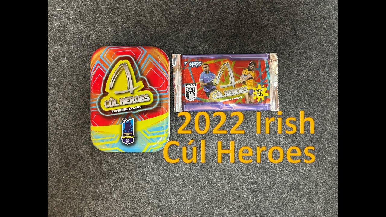 2022 Cúl Heroes 50-Card Tin and 3x Pack Opening - Official GAA/GPA Trading Cards