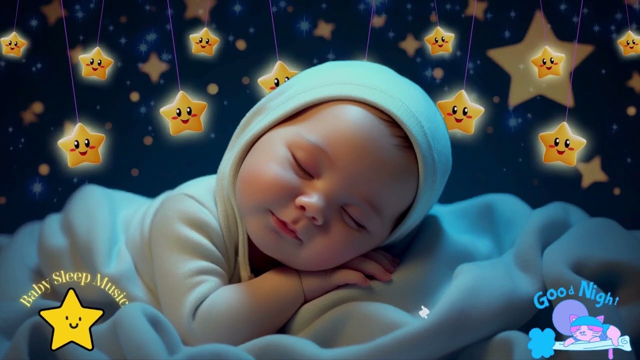 Sleep Instantly Within 3 Minutes♫ Baby Music ✔ Overcome Insomnia Quickly ♥ Mozart & Brahms Lullabies