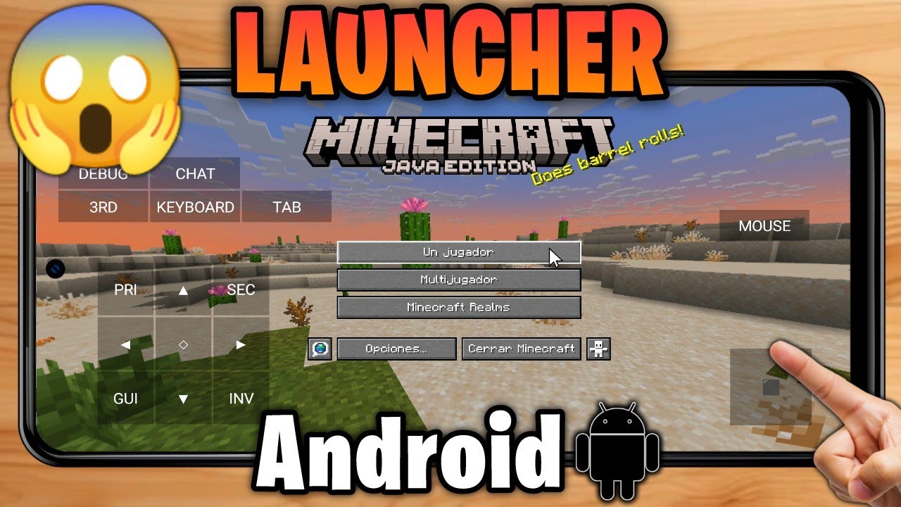 😱 C&oacute;mo JUGAR Minecraft JAVA en ANDROID (F&aacute;cil y R&aacute;pido) Minecraft JAVA para CELULAR📱