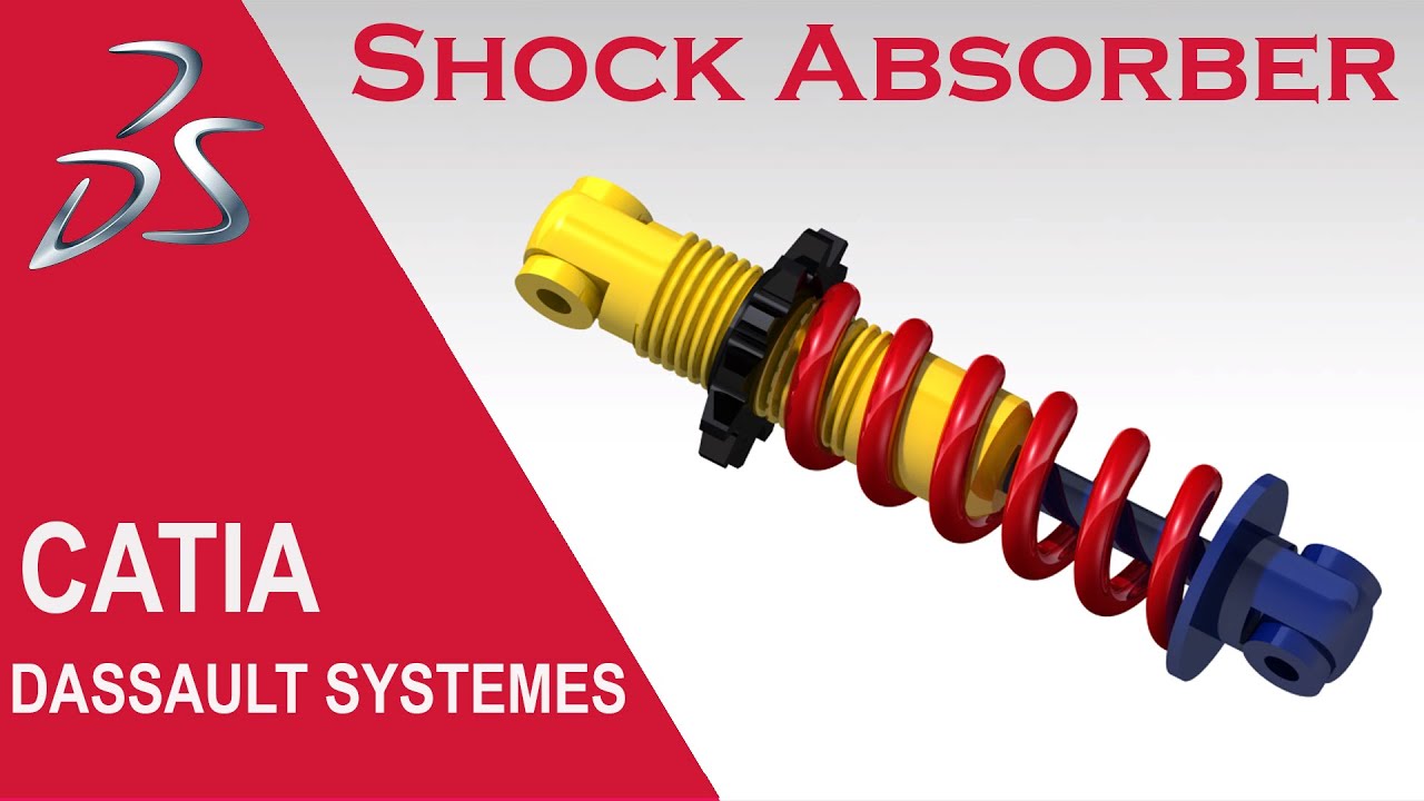 Design Shock Absorber in Catia
