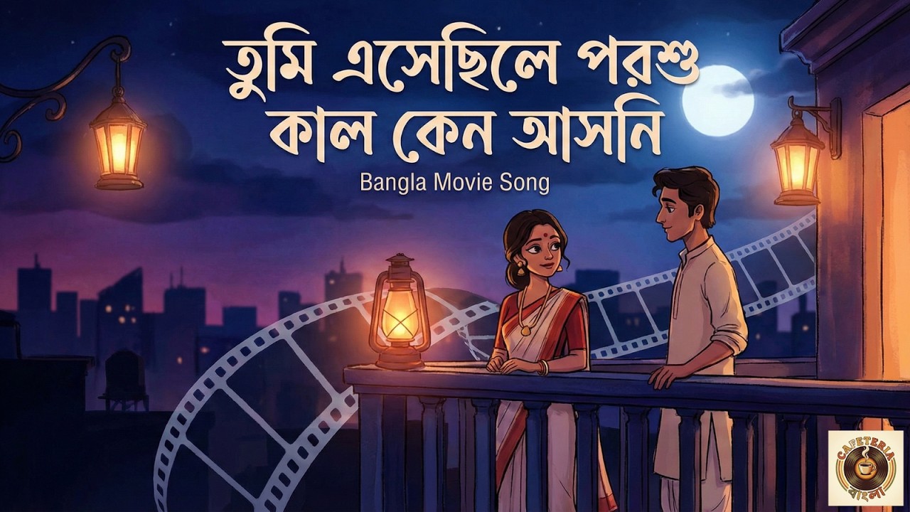 Tumi Eshechile Porshu | তুমি এসেছিলে পরশু | Bangla Movie Romantic Song 💜