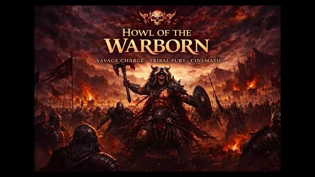 🐺🔥 Howl of the Warborn — Savage Charge · Tribal Fury · Cinematic