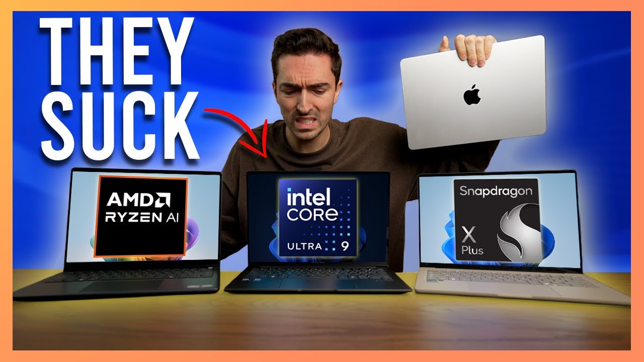 Фанат Apple пробует ноутбуки