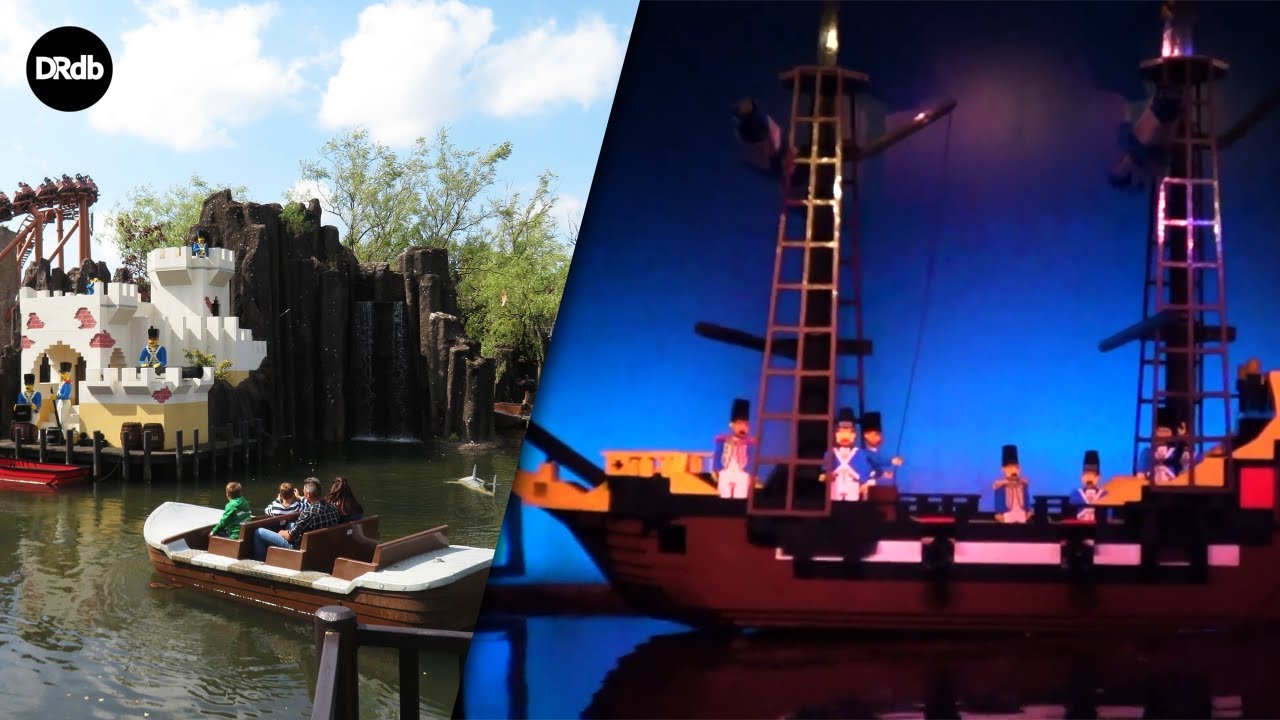 Piratbåde - Legoland Billund (Onride POV)