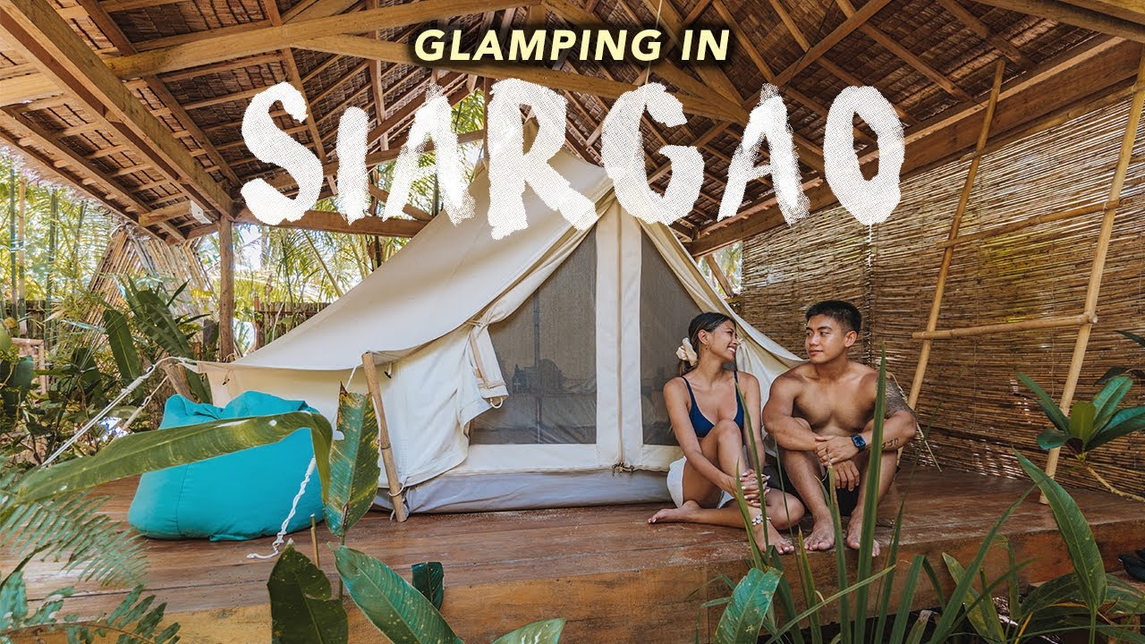 Want to GLAMP in SIARGAO? 🏝 WATCH THIS! (Huge Discount Code 2021!)