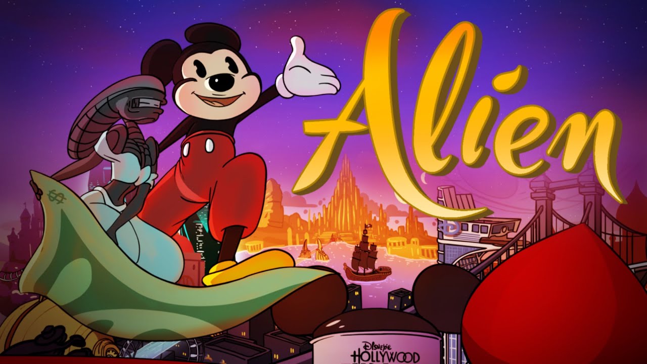 Alien Disney Remake Animation #DisneyMustPay