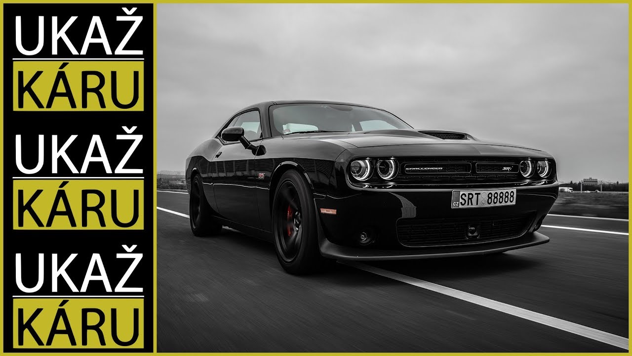 4K | NEJHEZČÍ AUTO SOUČASNOSTI? | DODGE CHALLENGER SRT 392 | KULTURISTA MILAN ŠÁDEK | 485 koní