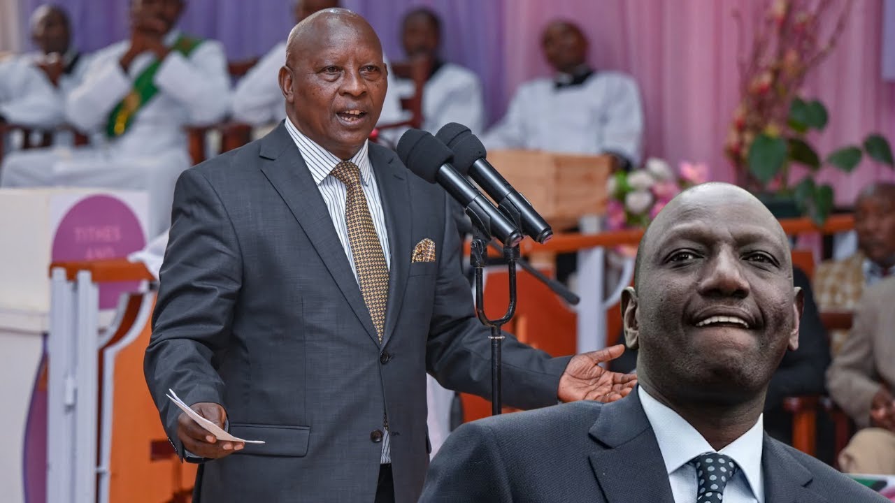 ''HATUTABEMBELEZANA NA RUTO TENA!'' GOVERNOR MUTAHI KAHIGA LECTURES RUTO INFRONT OF CS MURKOMEN!