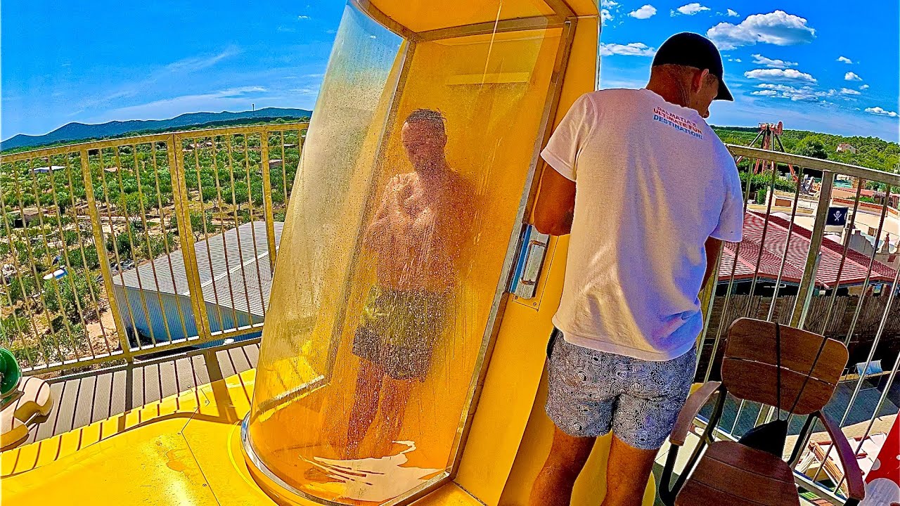 Electric Loop Rocket at Dalmaland Waterpark Croatia 🇭🇷