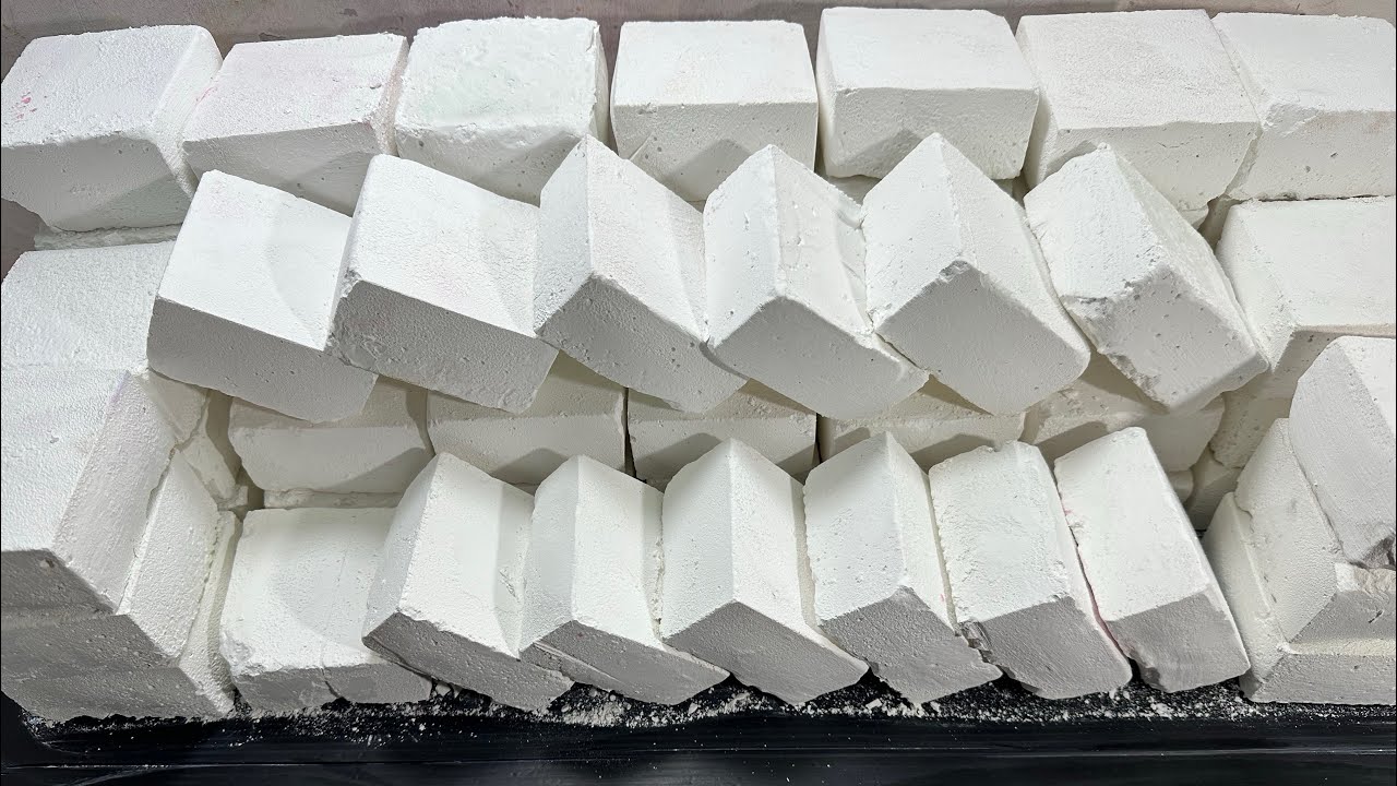 50+ Blocks Plain Jane of AGI's Homemade Chalk for 35k Subscribers | Thank you 🎊🎉 | Part II