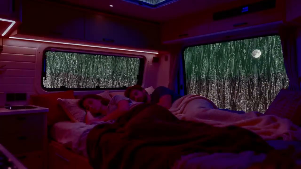 Relaxing Rain Therapy ☔ Release Anxiety and Embrace Quiet Clarity