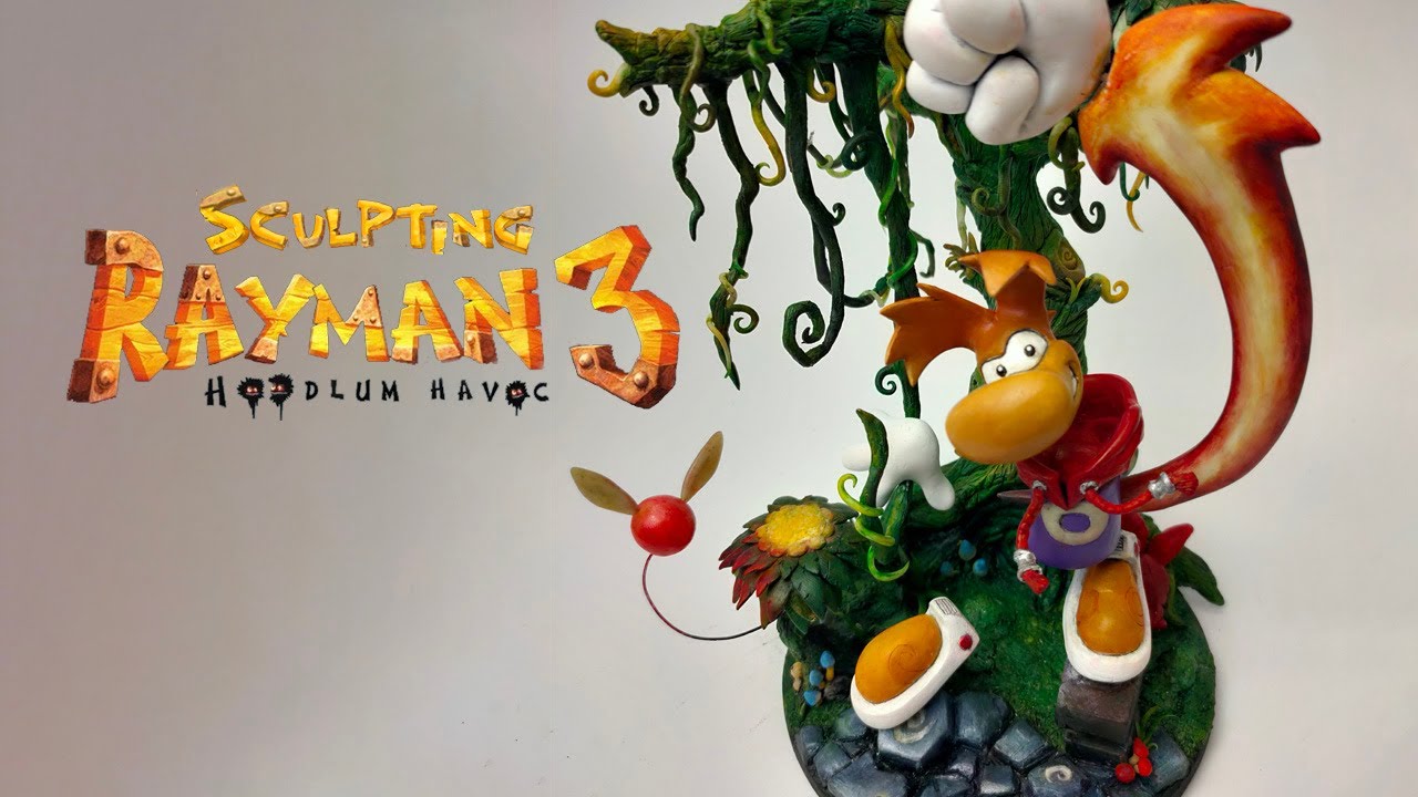Sculpting Rayman (Hoodlum Havoc) - Clayatures